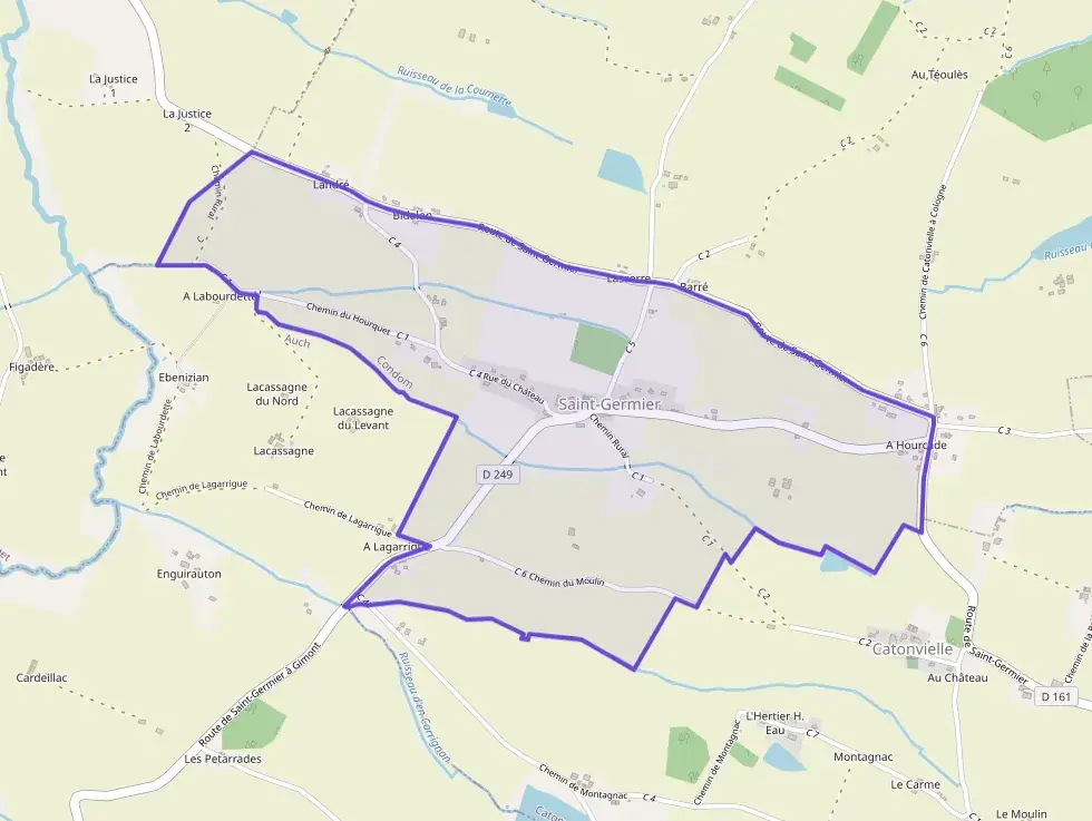 Maison 100 m² quatre pièces à vendre à Saint-Germier