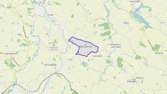 Maison 100 m² quatre pièces à vendre à Saint-Germier