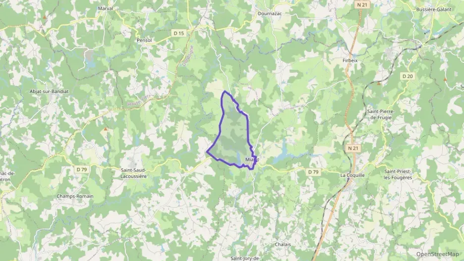 Maison 34 m² trois pièces à vendre à Mialet Maison 34 m² trois pièces à vendre à Mialet