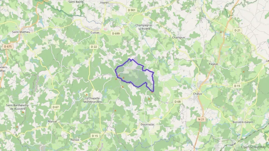 Maison 72 m² trois pièces à vendre à Champagnac-la-Rivière Maison 72 m² trois pièces à vendre à Champagnac-la-Rivière