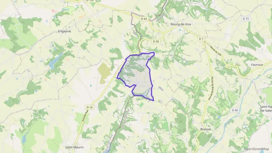 Maison 190 m² six pièces à vendre à Bourg-de-Visa