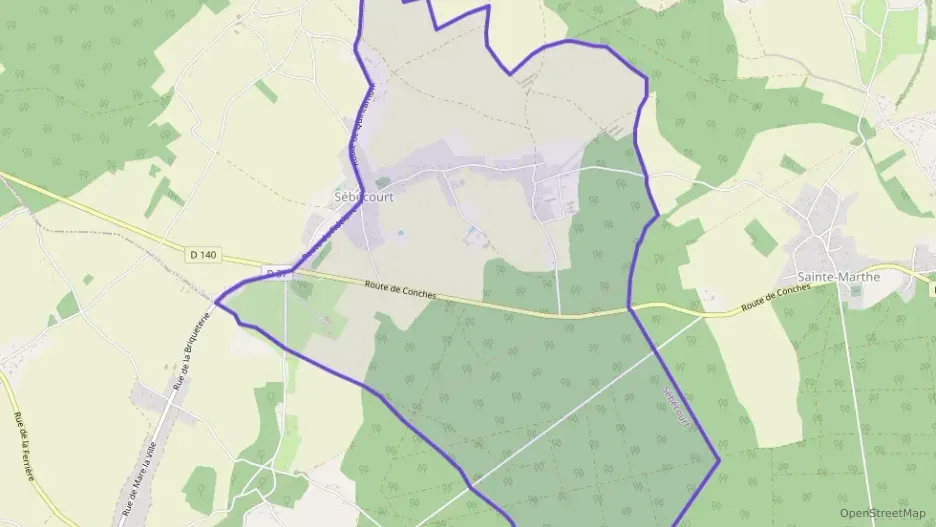 Maison 110 m² trois pièces à vendre à Sébécourt Maison 110 m² trois pièces à vendre à Sébécourt