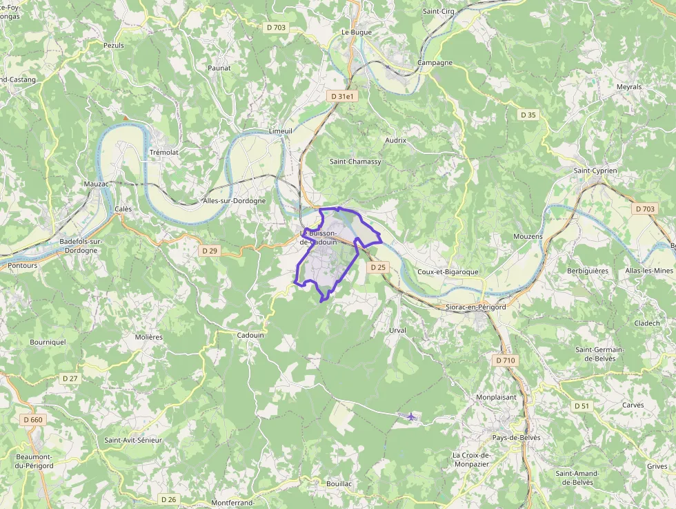 Maison 58 m² trois pièces à vendre à Le Buisson-de-Cadouin