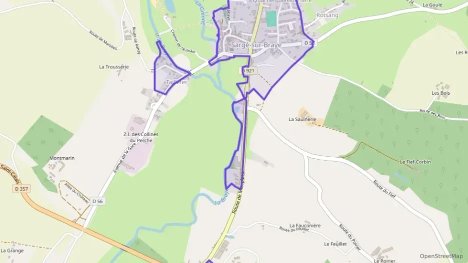 Maison 75 m² trois pièces à vendre à Sargé-sur-Braye Maison 75 m² trois pièces à vendre à Sargé-sur-Braye