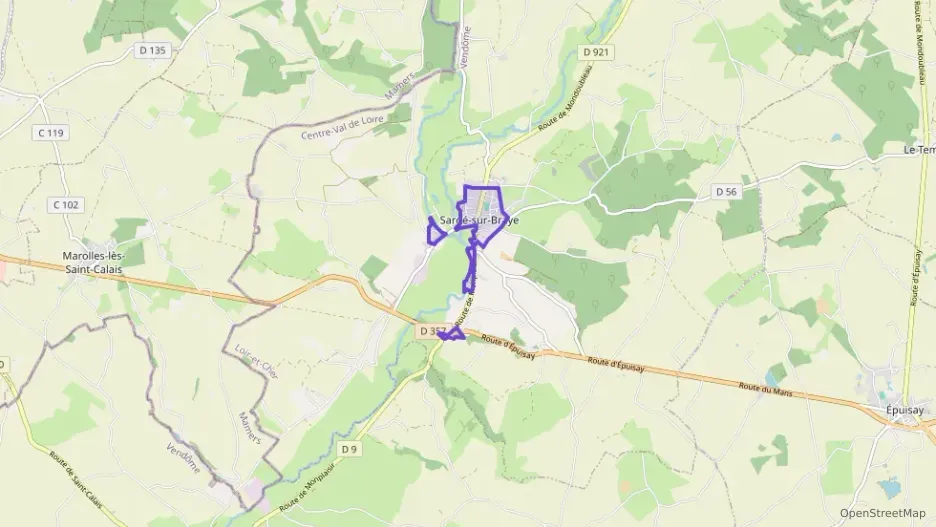 Maison 75 m² trois pièces à vendre à Sargé-sur-Braye Maison 75 m² trois pièces à vendre à Sargé-sur-Braye