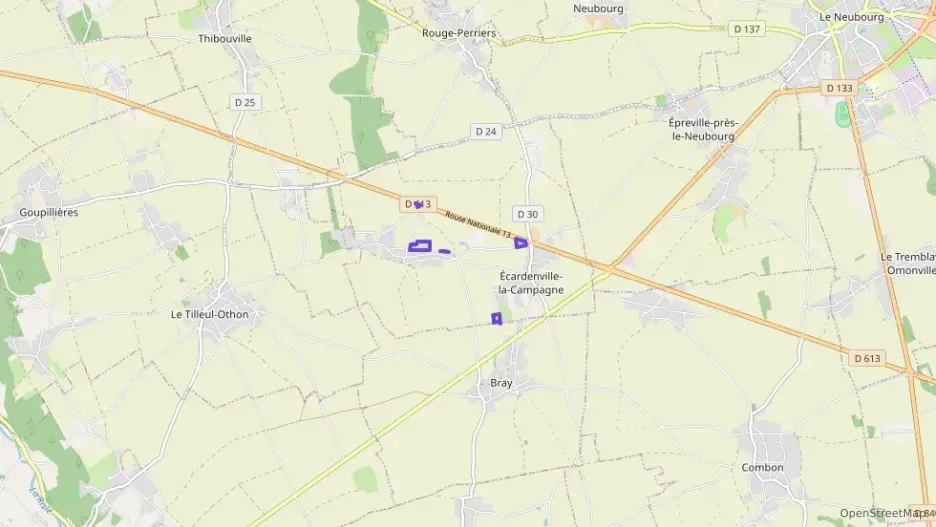 Maison 70 m² trois pièces à vendre à Écardenville-la-Campagne Maison 70 m² trois pièces à vendre à Écardenville-la-Campagne