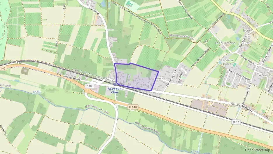 Maison 108 m² quatre pièces à vendre à Montlouis-sur-Loire