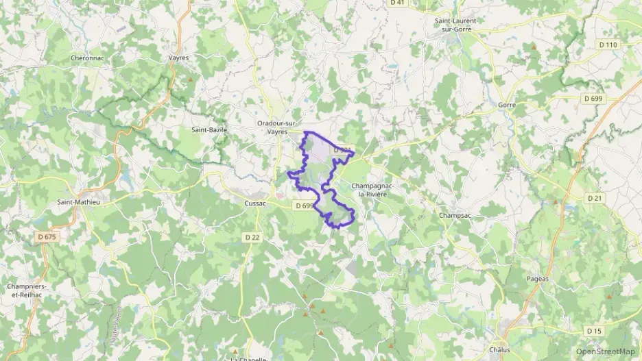 Maison 100 m² quatre pièces à vendre à Oradour-sur-Vayres