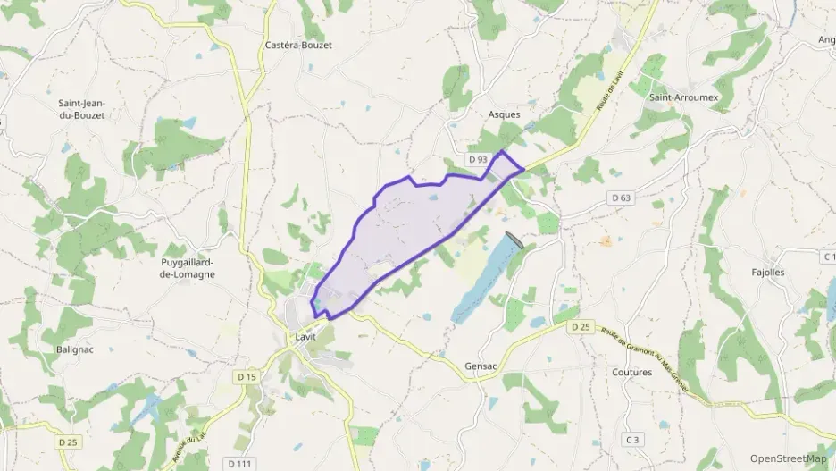 Maison 156 m² six pièces à vendre à Lavit Maison 156 m² six pièces à vendre à Lavit