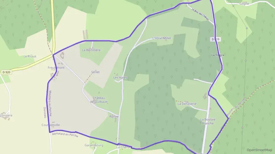 Maison 60 m² trois pièces à vendre à Moutiers-au-Perche