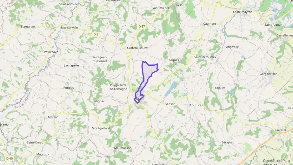 Maison 97 m² six pièces à vendre à Lavit Maison 97 m² six pièces à vendre à Lavit