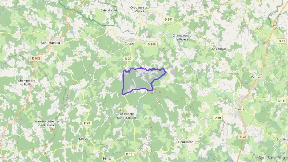 Maison 66 m² quatre pièces à vendre à Cussac