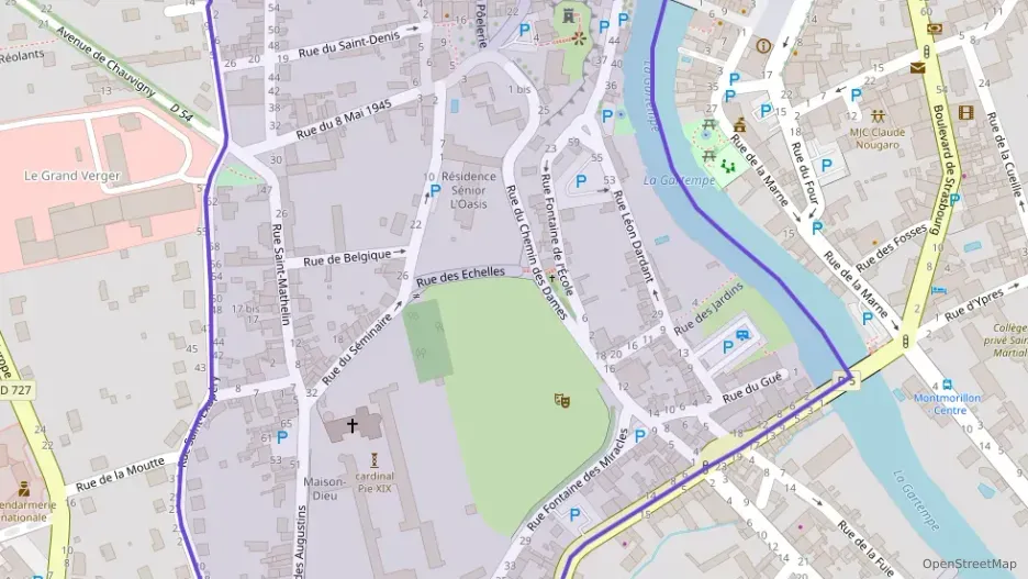 Maison 40 m² trois pièces à vendre à Montmorillon Maison 40 m² trois pièces à vendre à Montmorillon