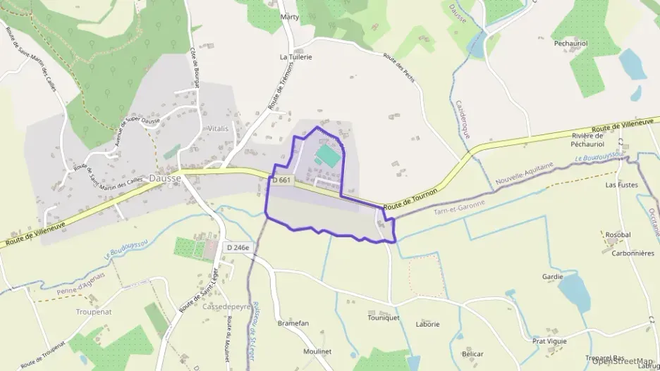Maison 88 m² quatre pièces à vendre à Dausse
