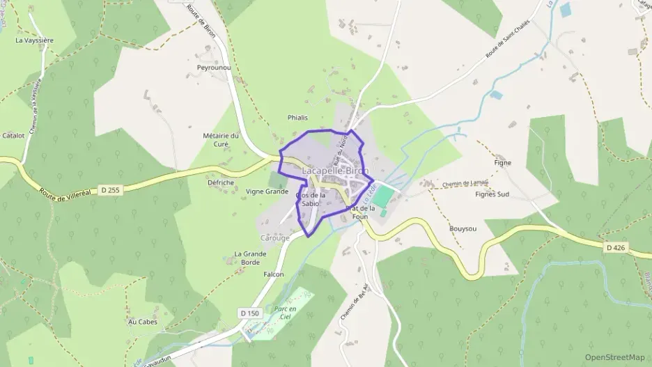 Maison 72 m² quatre pièces à vendre à Lacapelle-Biron