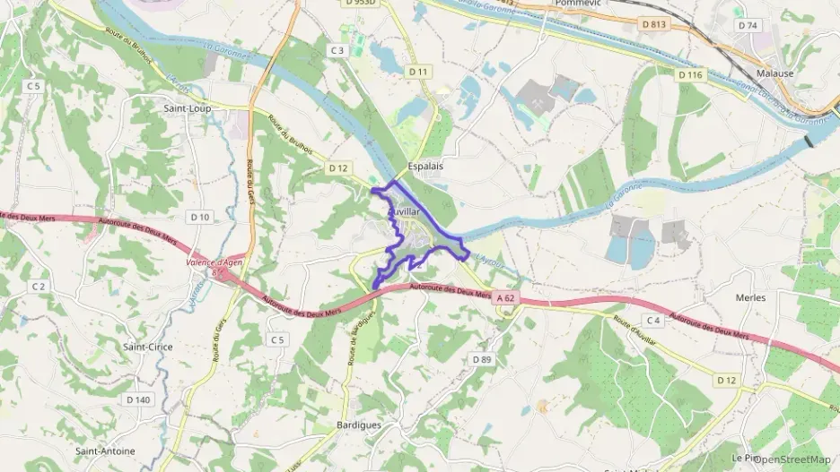 Maison 125 m² six pièces à vendre à Auvillar