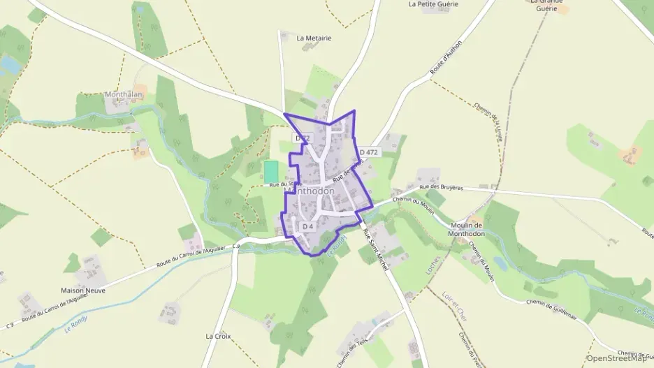 Maison 56 m² trois pièces à vendre à Monthodon