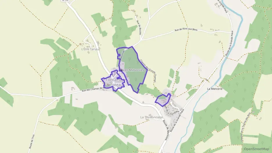 Maison 90 m² quatre pièces à vendre à Fontaine-les-Coteaux