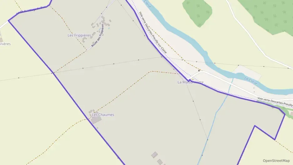 Maison 67 m² deux pieces à vendre à Chaumussay Maison 67 m² deux pieces à vendre à Chaumussay