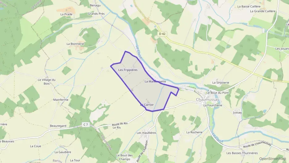 Maison 67 m² deux pieces à vendre à Chaumussay Maison 67 m² deux pieces à vendre à Chaumussay