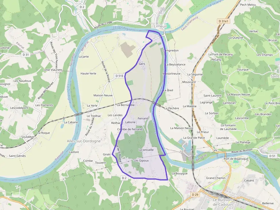 Maison 94 m² trois pièces à vendre à Alles-sur-Dordogne