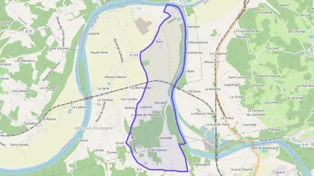 Maison 94 m² trois pièces à vendre à Alles-sur-Dordogne