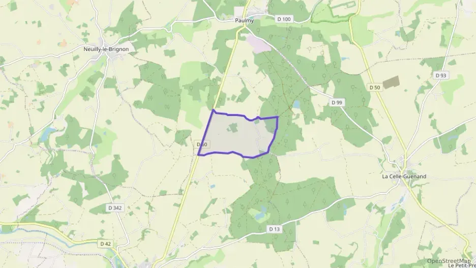 Maison 75 m² trois pièces à vendre à Paulmy Maison 75 m² trois pièces à vendre à Paulmy