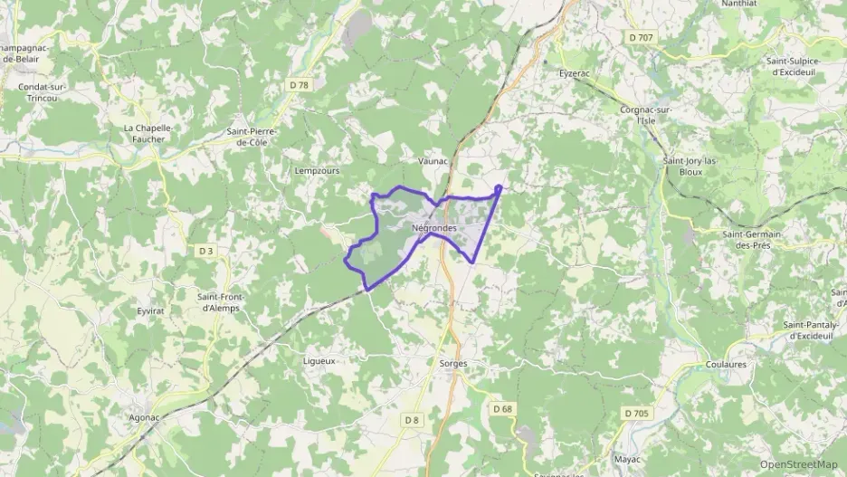 Maison 124 m² trois pièces à vendre à Négrondes Maison 124 m² trois pièces à vendre à Négrondes