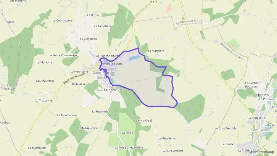 Maison 127 m² sept pièces à vendre à Saint-Martin-des-Bois