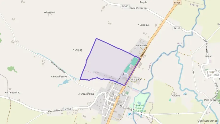 Maison 105 m² quatre pièces à vendre à Solomiac