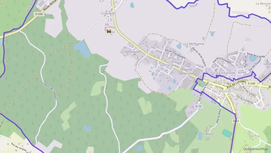 Maison 69 m² trois pièces à vendre à Cussac