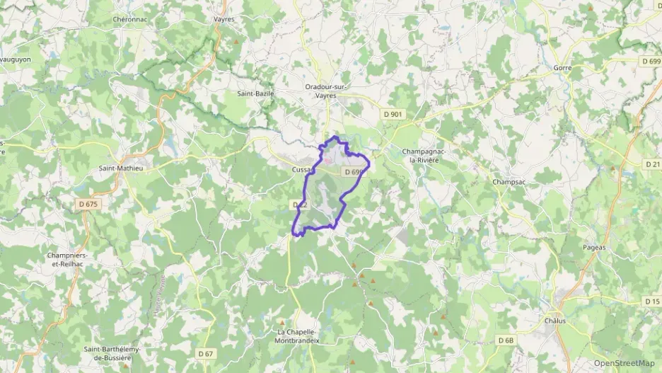 Maison 76 m² cinq pièces à vendre à Cussac