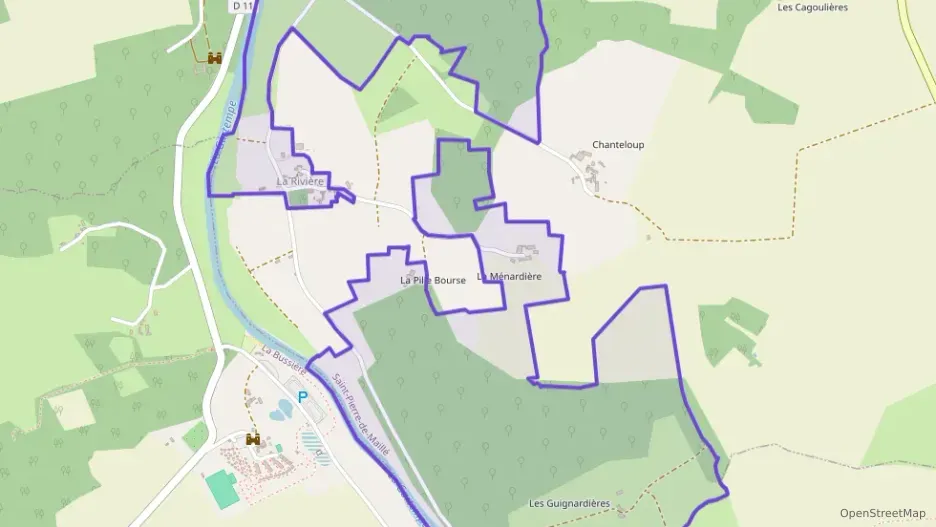 Maison 87 m² trois pièces à vendre à Saint-Pierre-de-Maillé Maison 87 m² trois pièces à vendre à Saint-Pierre-de-Maillé