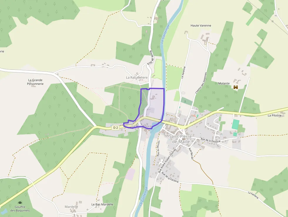 Maison 82 m² deux pieces à vendre à Saint-Pierre-de-Maillé