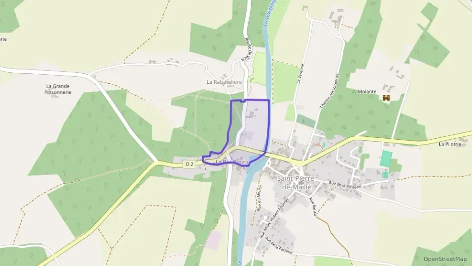 Maison 82 m² deux pieces à vendre à Saint-Pierre-de-Maillé