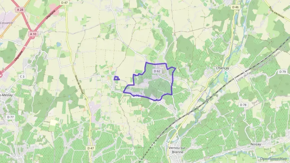 Maison 157 m² quatre pièces à vendre à Vernou-sur-Brenne Maison 157 m² quatre pièces à vendre à Vernou-sur-Brenne