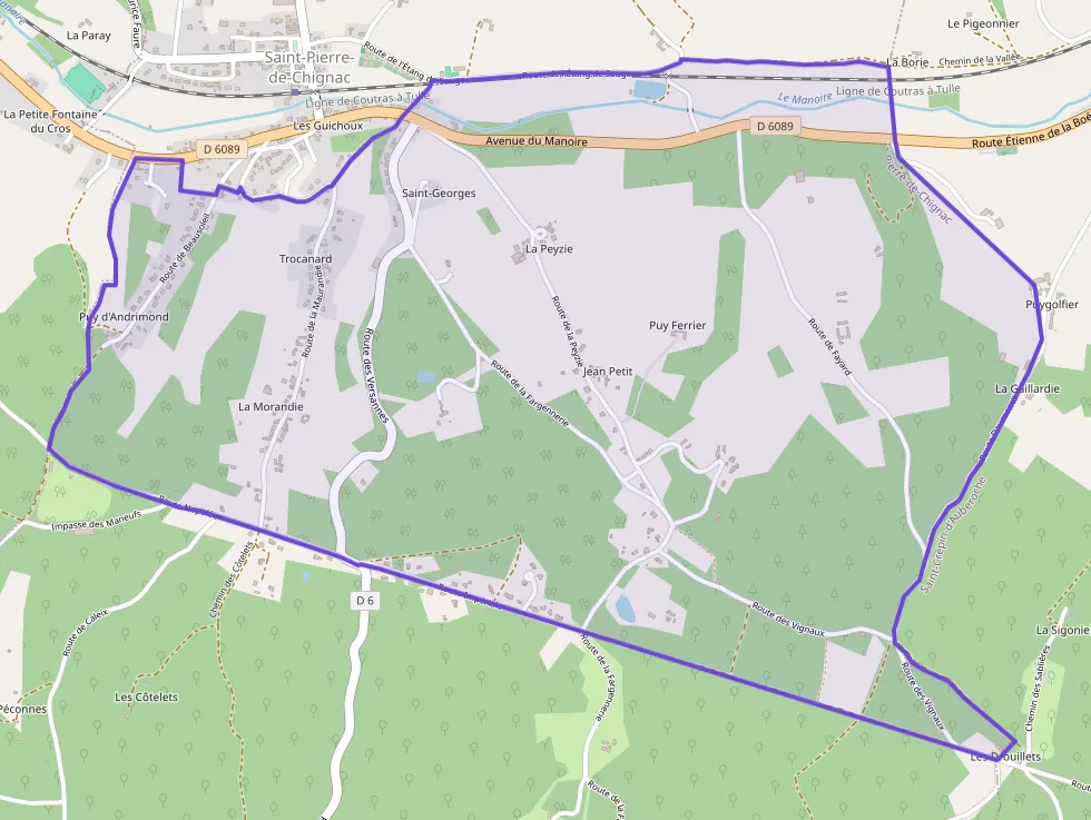 Maison 80 m² trois pièces à vendre à Saint-Pierre-de-Chignac