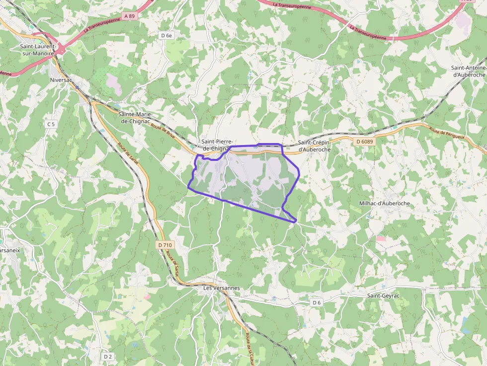 Maison 80 m² trois pièces à vendre à Saint-Pierre-de-Chignac