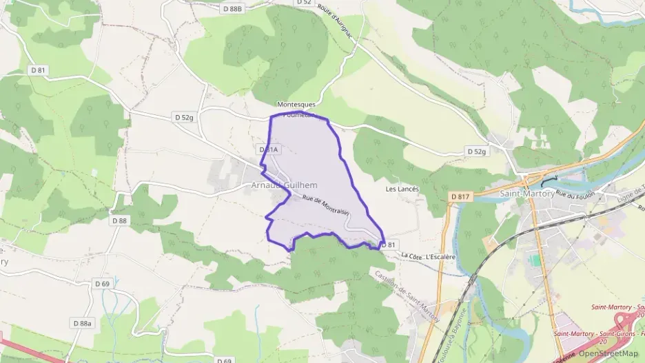 Maison 85 m² trois pièces à vendre à Arnaud-Guilhem