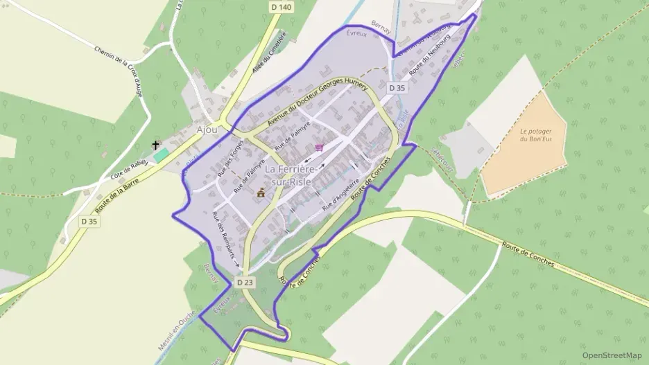 Maison 97 m² quatre pièces à vendre à La Ferrière-sur-Risle