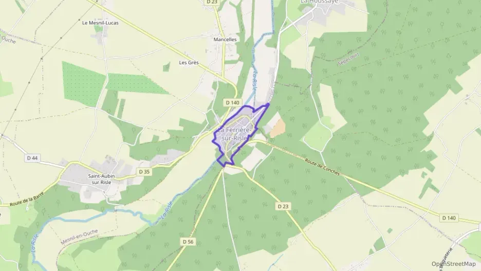 Maison 97 m² quatre pièces à vendre à La Ferrière-sur-Risle