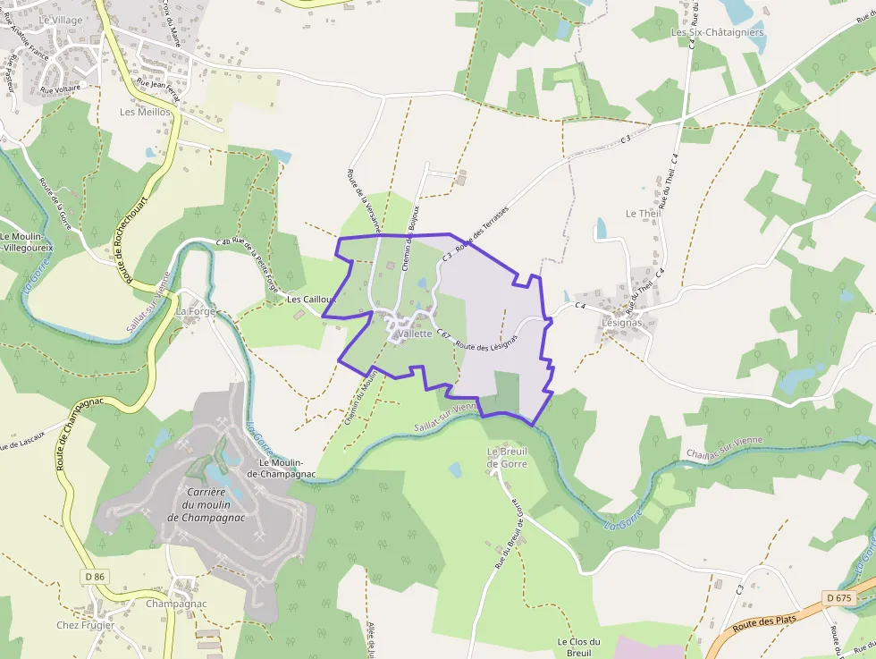 Maison 60 m² trois pièces à vendre à Saillat-sur-Vienne