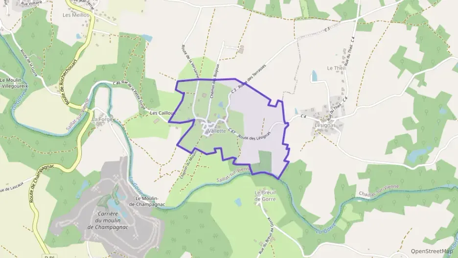 Maison 60 m² trois pièces à vendre à Saillat-sur-Vienne Maison 60 m² trois pièces à vendre à Saillat-sur-Vienne