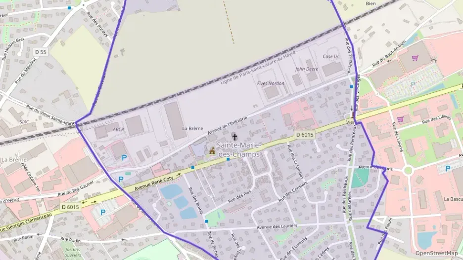 Maison 106 m² cinq pièces à vendre à Sainte-Marie-des-Champs Maison 106 m² cinq pièces à vendre à Sainte-Marie-des-Champs