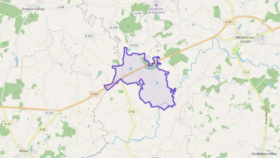 Maison 110 m² quatre pièces à vendre à Gajoubert Maison 110 m² quatre pièces à vendre à Gajoubert