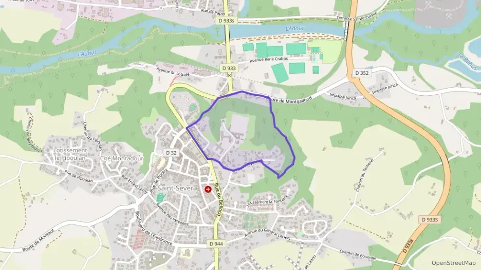 Appartement 45 m² deux pieces à vendre à Saint-Sever Appartement 45 m² deux pieces à vendre à Saint-Sever