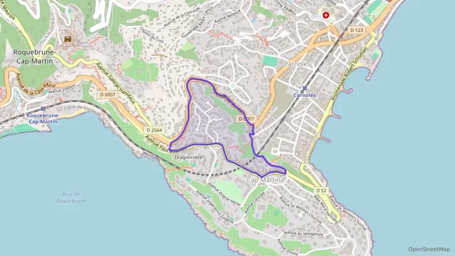Appartement 47 m² deux pieces à vendre à Roquebrune-Cap-Martin Appartement 47 m² deux pieces à vendre à Roquebrune-Cap-Martin