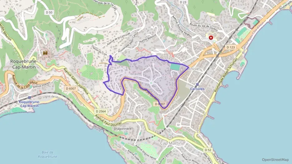 Appartement 78 m² trois pièces à vendre à Roquebrune-Cap-Martin