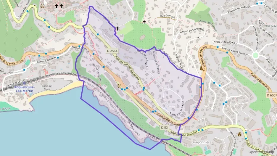 Appartement 78 m² trois pièces à vendre à Roquebrune-Cap-Martin