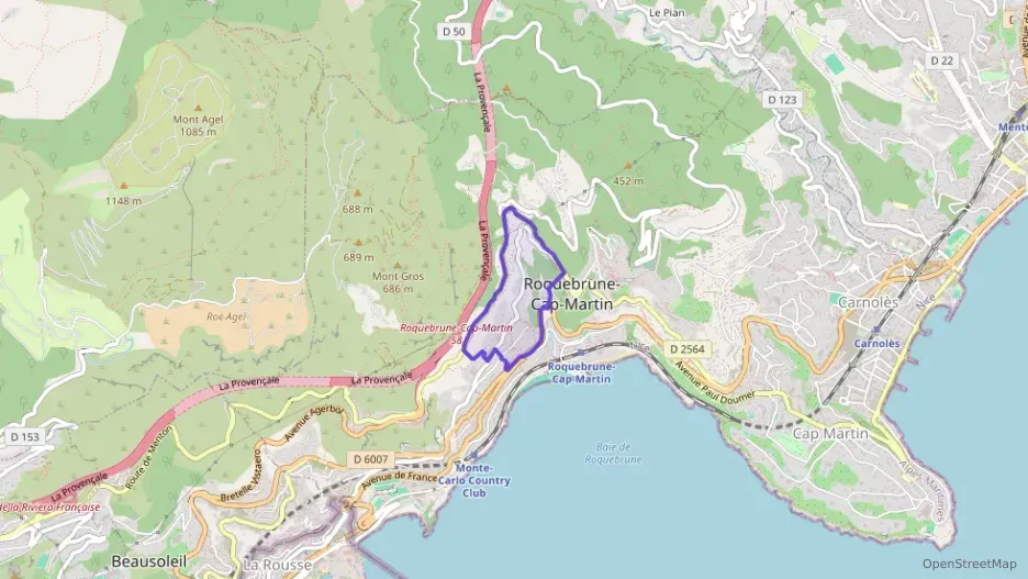 Appartement 49 m² deux pieces à vendre à Roquebrune-Cap-Martin